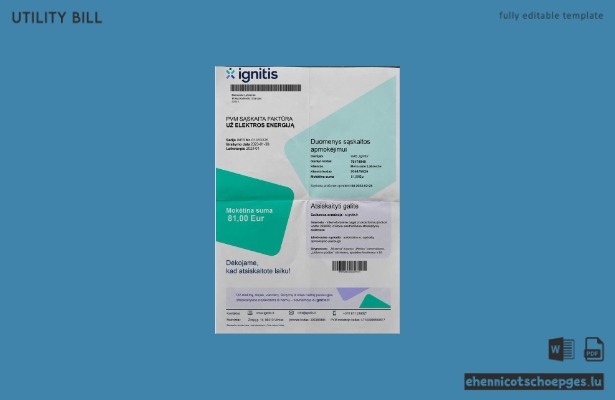 Beispielrechnung von Litva Ignitis